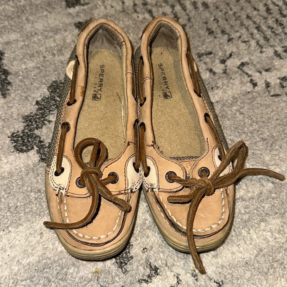 Girls Sperry Boat Shoes‎ size 12.5